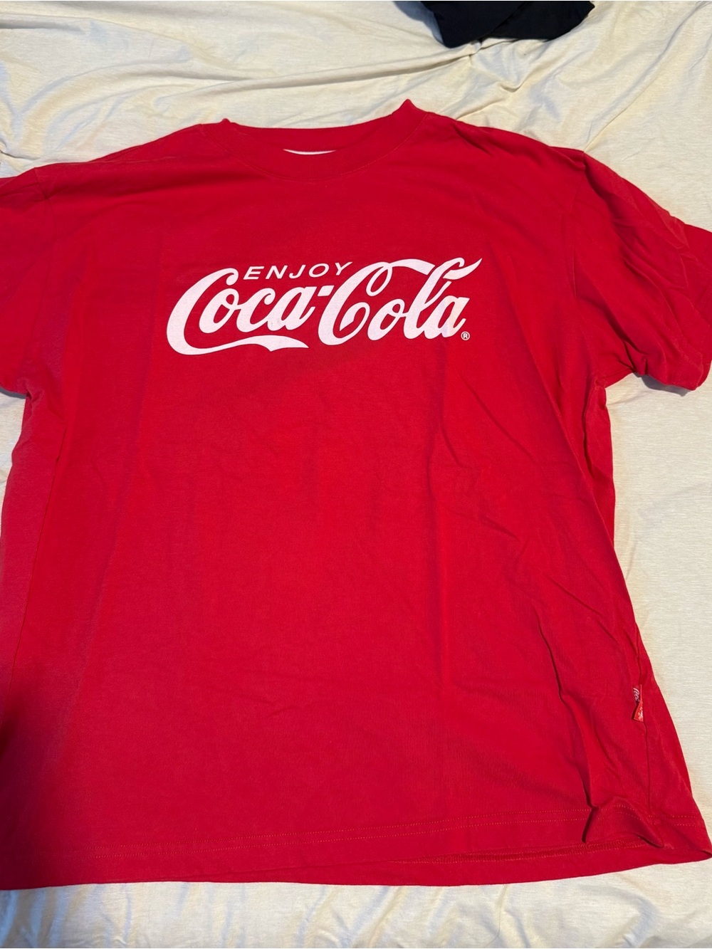 Coca Cola Red Tee with White Logo